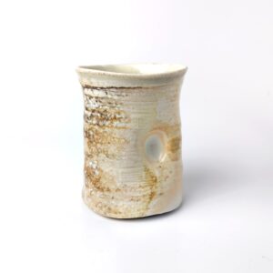 Bicchiere in porcellana anagama